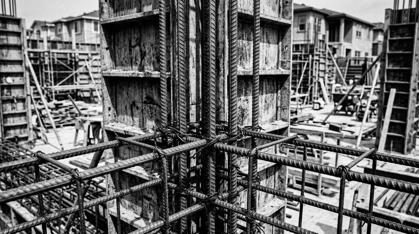 Residential construction framework and site structures